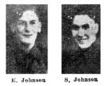 Soldiers – Johnson, Ernest & Sidney – Brothers Missing