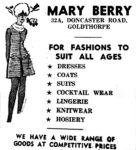 Goldthorpe Shopping –Mary Berry (Advert)